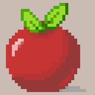 Roman's apple with anti-aliasing in a few places only