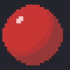 Roman's sphere with the light from the top left