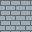 Rows of flat grey-blue bricks on a dark grey background