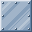 The metal plate with small two-pixel bolts around its edges