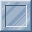 Metal plate with debossing only