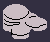 The stones filled with a light grey mid-tone, inner lines still visible