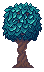 The trunk with light brown spiral bark texture